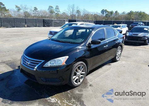 2015 Nissan Sentra S z USA, uszkodzony, nr VIN 3N1AB7AP3FY306226